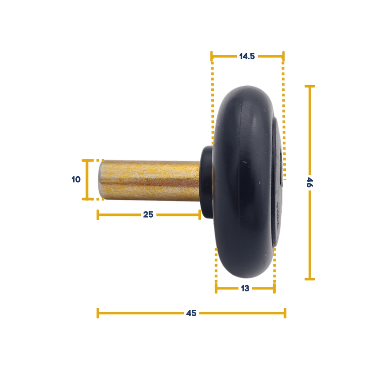 Rullo carrello di scorrimento asse 40 mm Hörmann Serie 40 Cod. 3039956 - Vista 3